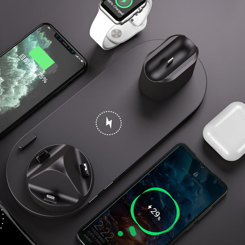 Advanced Wireless Charger For IPhone Watch 6 In 1 Charging Dock Station