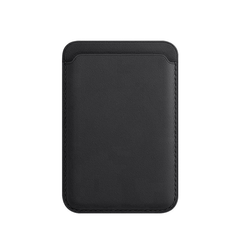 Magsafe Mag Luxury Leather Card Holder Wallet Case For 14 Pro Max 13 12 Phone Bag Adsorption Accessories Cover