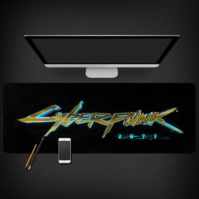 Cyberpunk mouse/desk pad