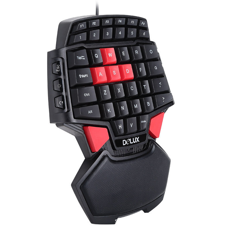 Micro single palmed gaming keypad