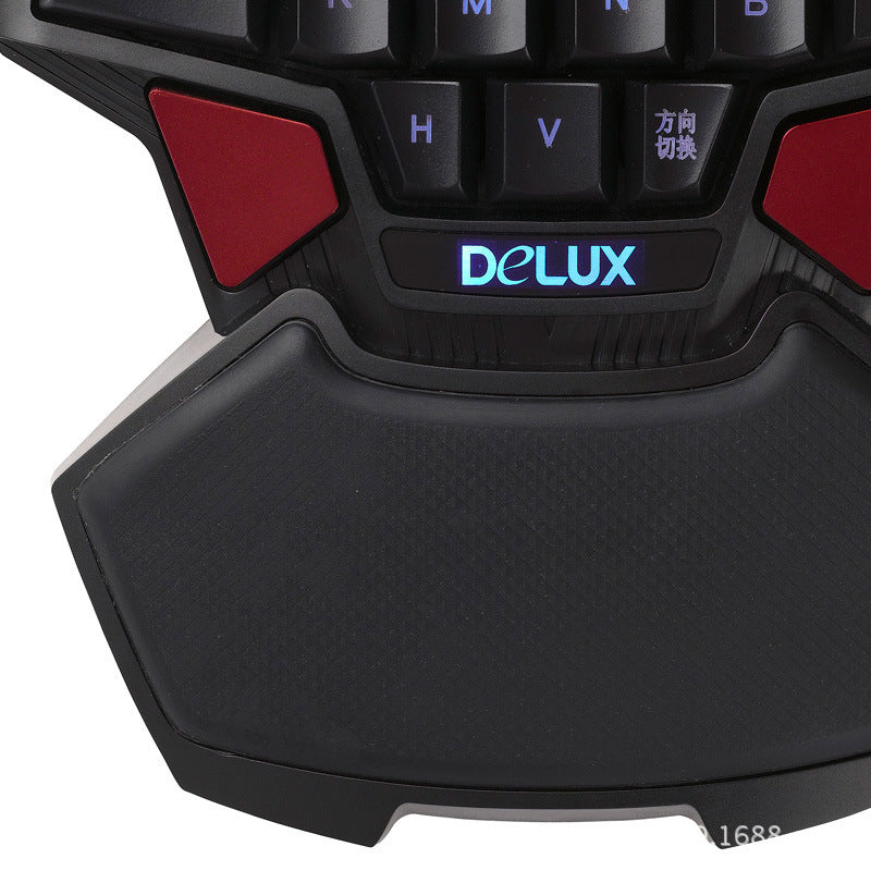 Micro single palmed gaming keypad