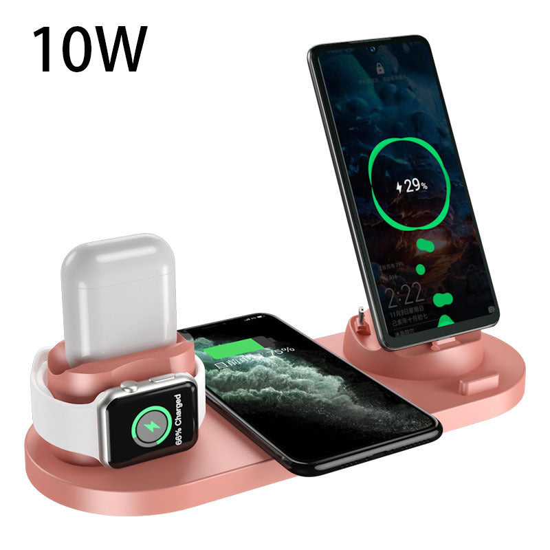 Advanced Wireless Charger For IPhone Watch 6 In 1 Charging Dock Station