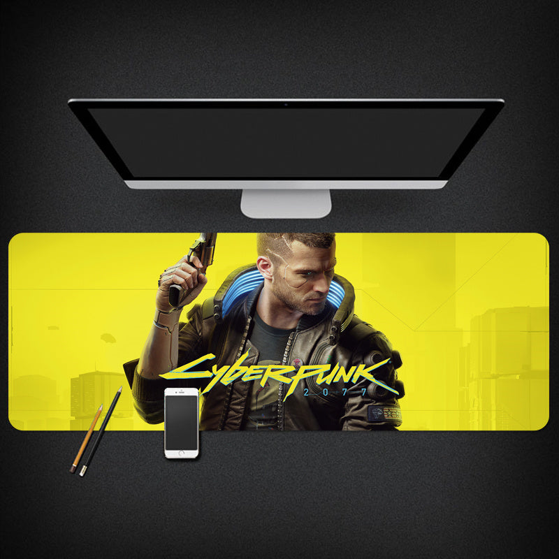 Cyberpunk mouse/desk pad