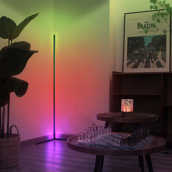 CornerGlow RGB Corner Floor Lamp
